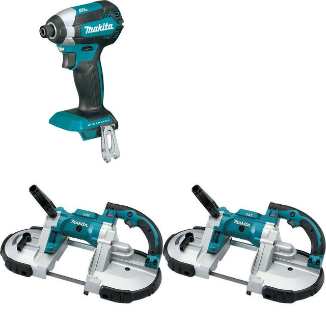 Makita XBP02Z[2] Portable Band Saw W/ FREE XDT13Z Impact Driver