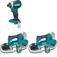 Makita XBP04Z[2] Compact Band Saw W/ FREE XDT13Z Impact Driver