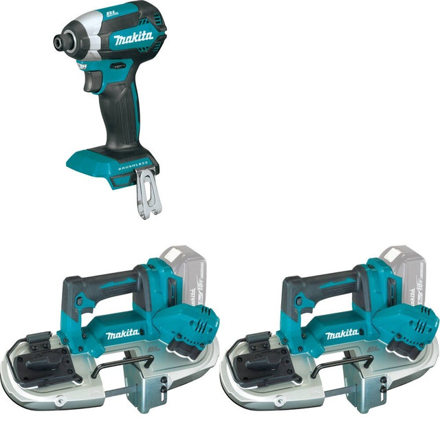 Makita XBP04Z[2] Compact Band Saw W/ FREE XDT13Z Impact Driver
