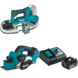 Makita XBP04Z 18V LXT Band Saw W/ XPK02Z 18V Planer, Bare & FREE Starter Pack