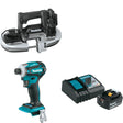 Makita XBP05ZB 18V LXT Band Saw W/ XDT19Z Impact Driver & FREE Starter Pack