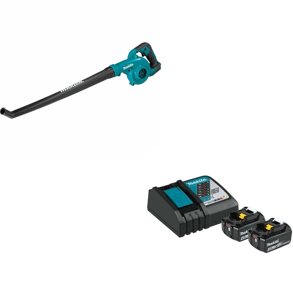 Makita XBU06Z 18V LXT Lithium-Ion Cordless Floor Blower (Tool Only) W/ BL1840BDC2X Battery
