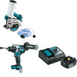 Makita XCC01Z 18V LXT 5" Saw W/ XPH14Z 18V Driver-Drill & FREE Starter Pack