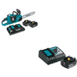 Makita XCU04PT1 16" Chain W/ BL1840BDC1 18V LXT Lithium-Ion Battery and Charger Starter Pack