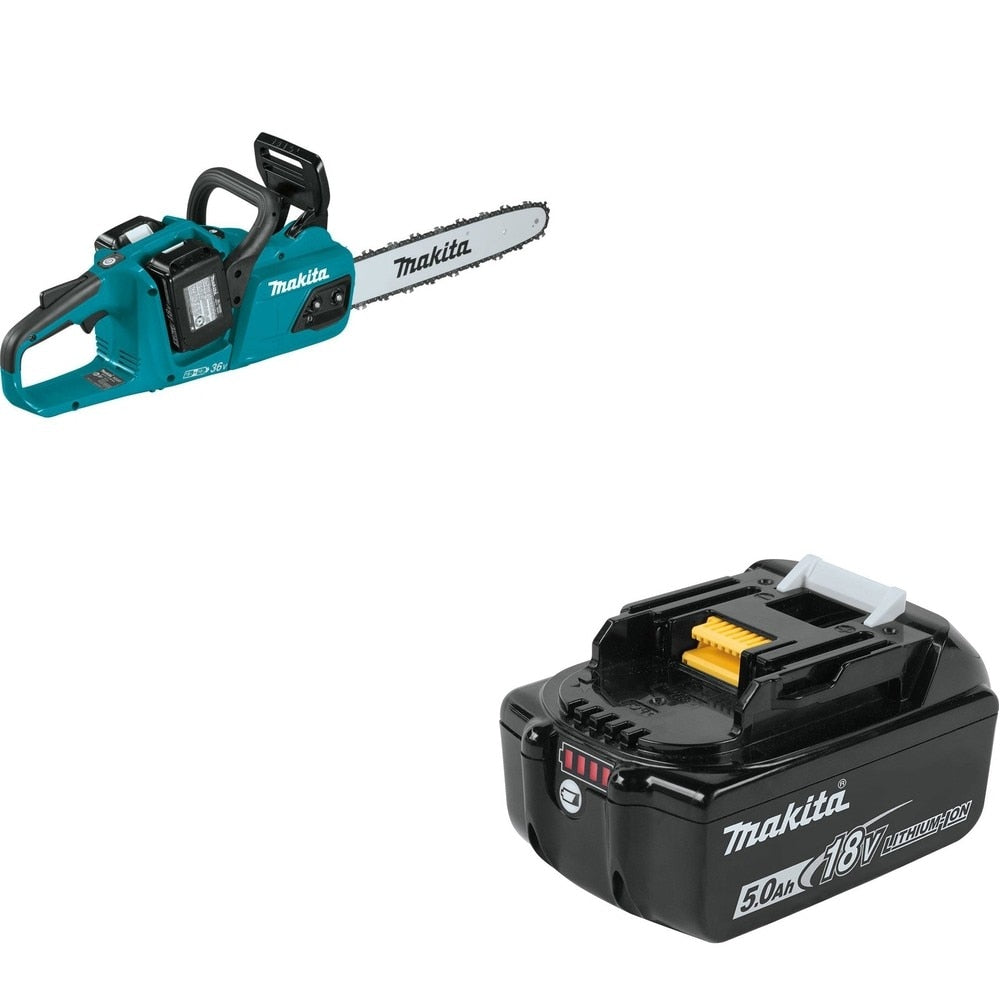 Makita XCU07PT 18V X2 (36V) LXT Brushless 14" Chain Saw W/ FREE BL1850B 5.0Ah Battery