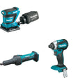 Makita XDG01Z Die Grinder W/ XOB02Z Finishing Sander and FREE XDT13Z Impact Driver