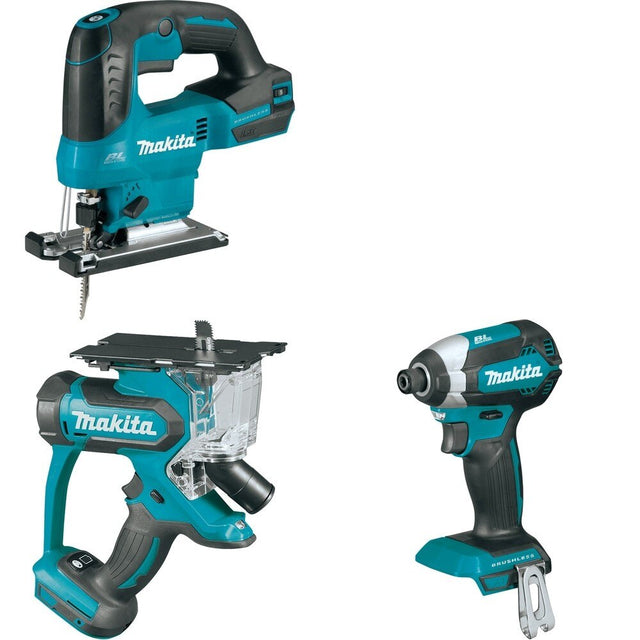 Makita XDS01Z Cut-Out Saw W/ XVJ04Z Jig Saw and FREE XDT13Z Impact Driver