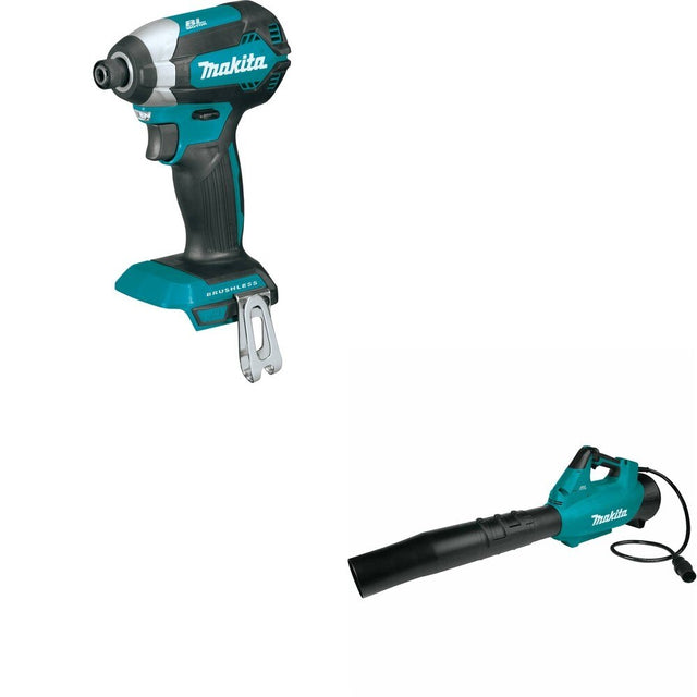 Makita XDT13Z Impact Driver Bare W/ CBU01Z 36V Brushless Blower, Connector Cable, Tool Only