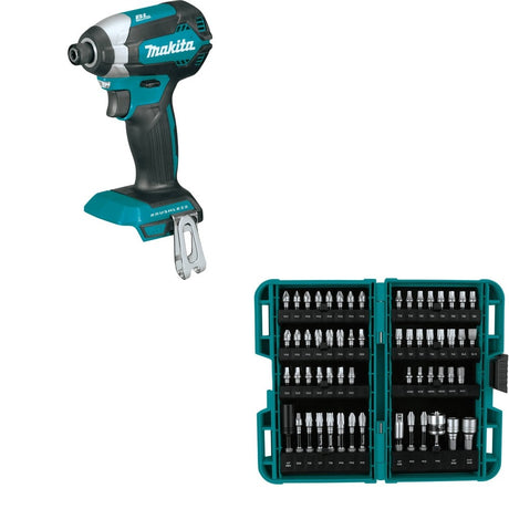 Makita XDT13Z 18V LXT Li-Ion Brushless Cordless Impact Driver W/ FREE E-01644 Bit Set