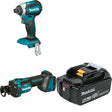 Makita XDT13Z Impact Driver Kit W/ Cut-Out Tool and FREE Battery
