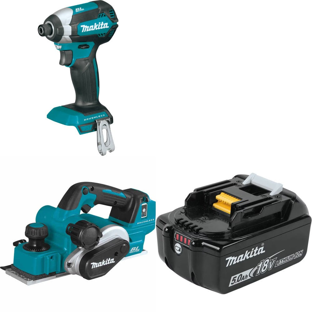 Makita XDT13Z Impact Driver Kit W/ XPK02Z Planer and FREE Battery