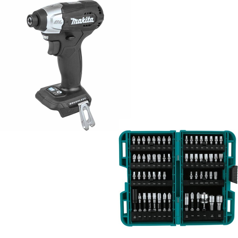 Makita XDT18ZB 18V LXT Sub-Compact Impact Driver W/ FREE E-01644 Bit Set