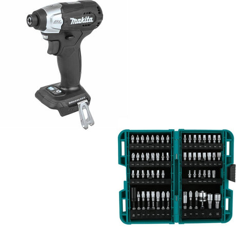 Makita XDT18ZB 18V LXT Sub-Compact Impact Driver W/ FREE E-01644 Bit Set
