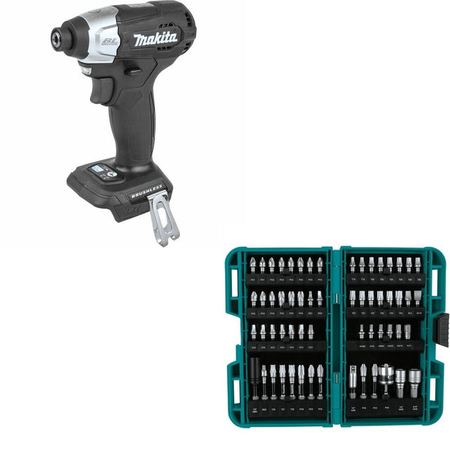 Makita XDT18ZB 18V LXT Sub-Compact Impact Driver W/ FREE E-01644 Bit Set