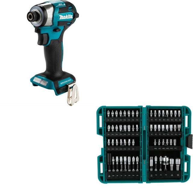 Makita XDT20Z Impact Driver W/ FREE E-01644 Bit Set