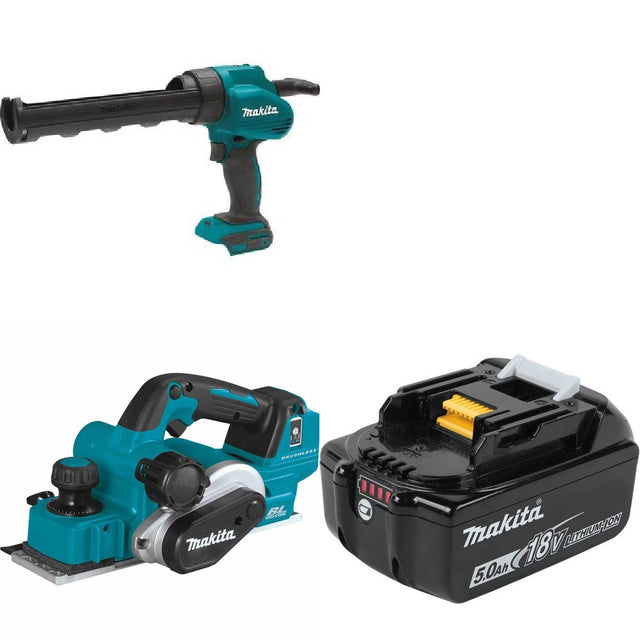 Makita XGC01Z Caulk Gun Kit W/ XPK02Z Planer and FREE Battery