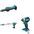 Makita XGC01ZB Caulk and Adhesive Gun W/ XDG01Z Die Grinder and FREE XDT13Z Impact Driver