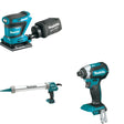 Makita XGC01ZB Caulk and Adhesive Gun W/ XOB02Z Finishing Sander and FREE XDT13Z Impact Driver
