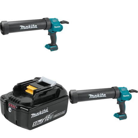 Makita XGC01ZC Caulk Gun, 2 Pack Kit W/ FREE BL1850B Battery