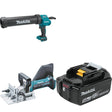 Makita Caulk Gun Kit W/ Plate Joiner and FREE 5.0Ah Battery