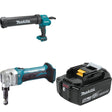 Makita XGC01ZC Caulk Gun Kit W/ XNJ01Z Nibbler and FREE BL1850B Battery