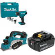 Makita XGH01ZK 18V LXT Heat Gun, Bare W/ XPK01Z 18V Planer & FREE 18V Battery