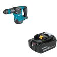 Makita XKH01Z 18V LXT AVT Power Scraper, accepts SDS-PLUS, Tool Only W/ BL1840B 4.0Ah Battery