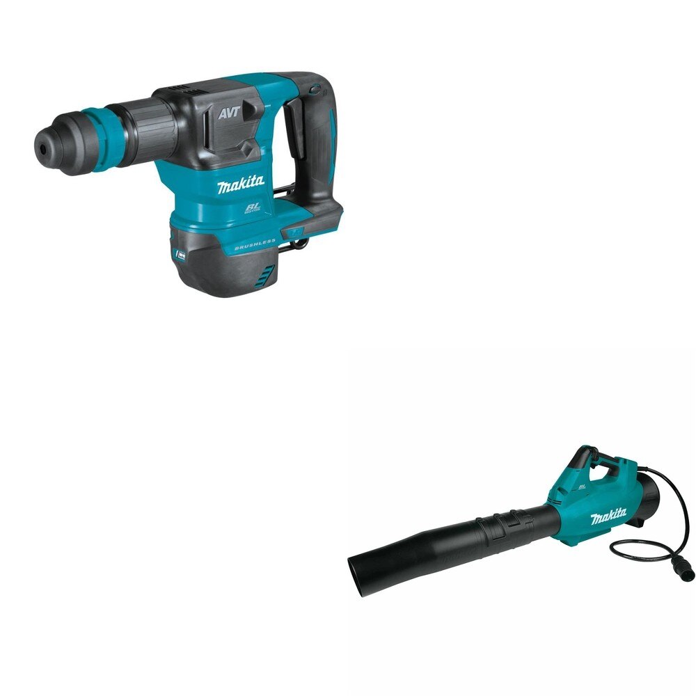 Makita XKH01Z AVT Power Scraper W/ CBU01Z 36V Brushless Blower, Connector Cable, Tool Only
