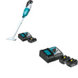 Makita XLC03R1WX4 18V LXT Compact Cordless Vacuum Kit, Trigger w/ Lock W/ BL1840BDC2X Battery