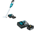 Makita XLC03R1WX4 18V LXT Compact Cordless Vacuum Kit, Trigger w/ Lock W/ BL1850BDC1 Battery