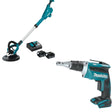 Makita XLS01TX1 18V LXT Brushless Cordless 9" Drywall Sander W/ FREE XSF03Z Screwdriver