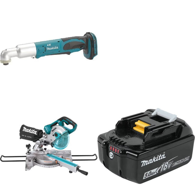 Makita XLT01Z Angle Impact Driver Kit W/ Miter Saw and FREE Battery
