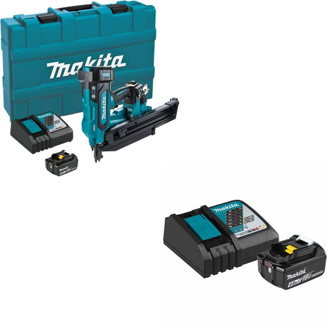 Makita XNB03M1 21" Full Round Head 3-1/2" Framing Nailer Kit W/ ADBL1840BDC1 Battery