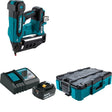 Makita XNB05Z 16 Ga Finish Nailer Kit W/ BL1850BDC1 Battery/Charger and FREE T-90037 Tool Box