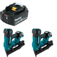 Makita XNB06Z[2] Finish Nailer W/ FREE BL1860B Battery