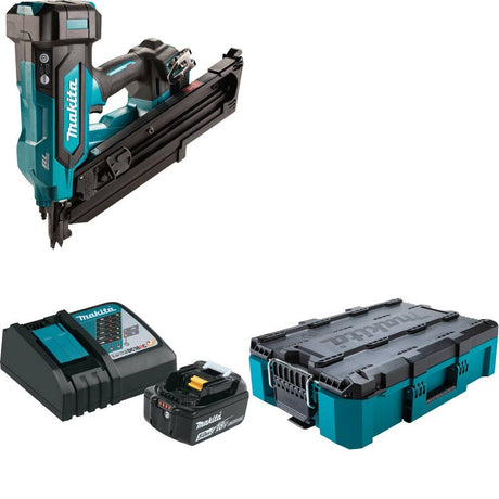 Makita XNB07Z Framing Nailer Kit W/ BL1850BDC1 Battery/Charger and FREE T-90037 Box