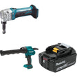 Makita XNJ01Z Nibbler Kit W/ XGC01Z Caulk Gun and FREE BL1850B Battery