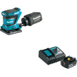 Makita XOB02Z 18V LXT Lithium-Ion Cordless 1/4 Sheet Finishing Sander W/ BL1840BDC1 Battery