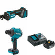 Makita XOC02Z 18V LXT Cut-Out Tool W/ XSA01Z Blower/Inflator & FREE Starter Pack