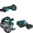 Makita XOC02Z 18V LXT Cut-Out Tool W/ XSC04Z 18V 5-7/8" Saw  & FREE Starter Pack