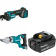 Makita XOC02Z Cut-Out Tool Kit W/ Straight Shear and FREE Battery
