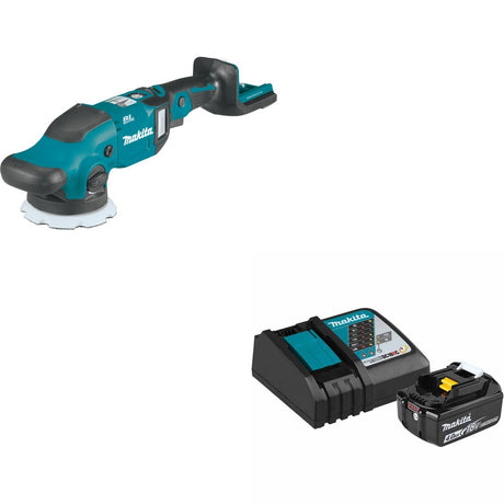 Makita XOP02Z Polisher Kit W/ FREE ADBL1840BDC1 Battery/Chgr