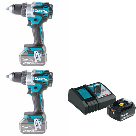 Makita XPH16Z 18V Hammer Driver-Drill W/ EXTRA Driver-Drill & FREE Starter Pack