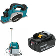 Makita XPK01Z 18V LXT Planer, Bare W/ XSU03Z 18V Sprayer & FREE 18V Battery