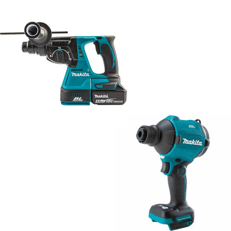 Makita XRH011TWX Rotary Hammer Kit W/ FREE XSA01Z Blower