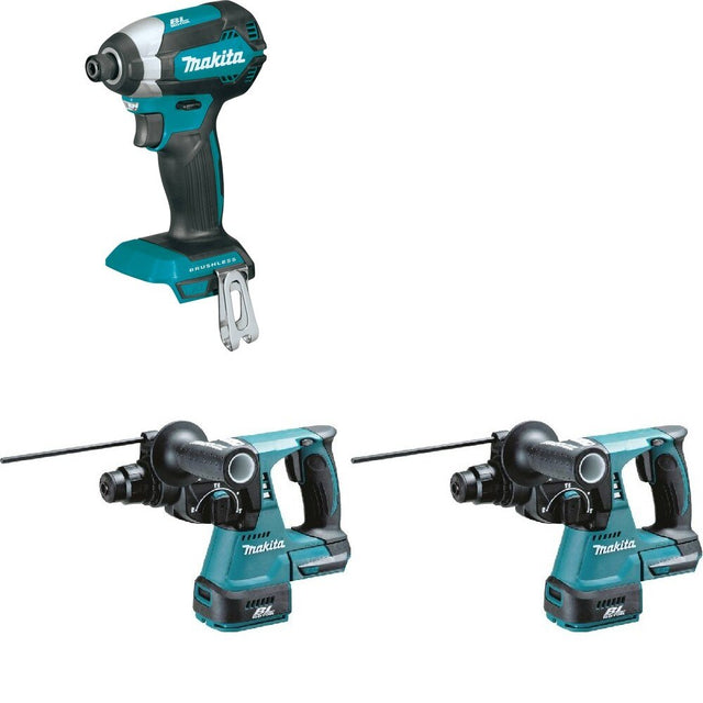 Makita XRH01Z[2] Rotary Hammer W/ FREE XDT13Z Impact Driver