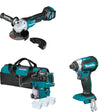 Makita XRH01ZWX Rotary Hammer W/ XAG20Z Cut-Off/Angle Grinder and FREE XDT13Z Impact Driver