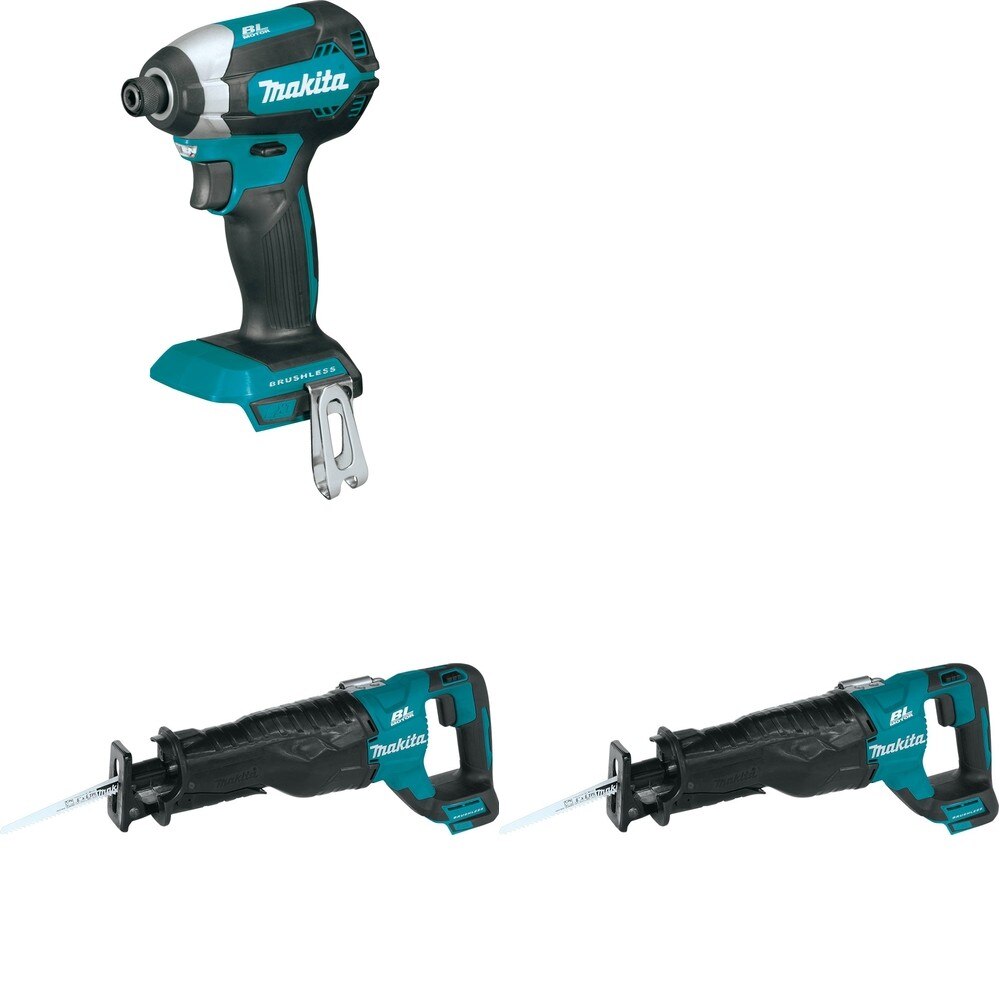 Makita XRJ05Z[2] Recipro Saw W/ FREE XDT13Z Impact Driver