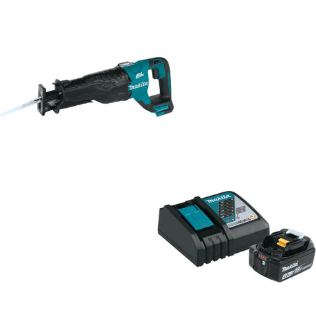 Makita XRJ05Z 18V LXT Recip Saw, Bare W/ FREE BL1840BDC1 18V LXT Starter Pack