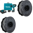 Makita XRT01TK 18V LXT Rebar Tying Tool Kit w/ FREE 191L22-4 Steel Tie Wire, 2Pk
